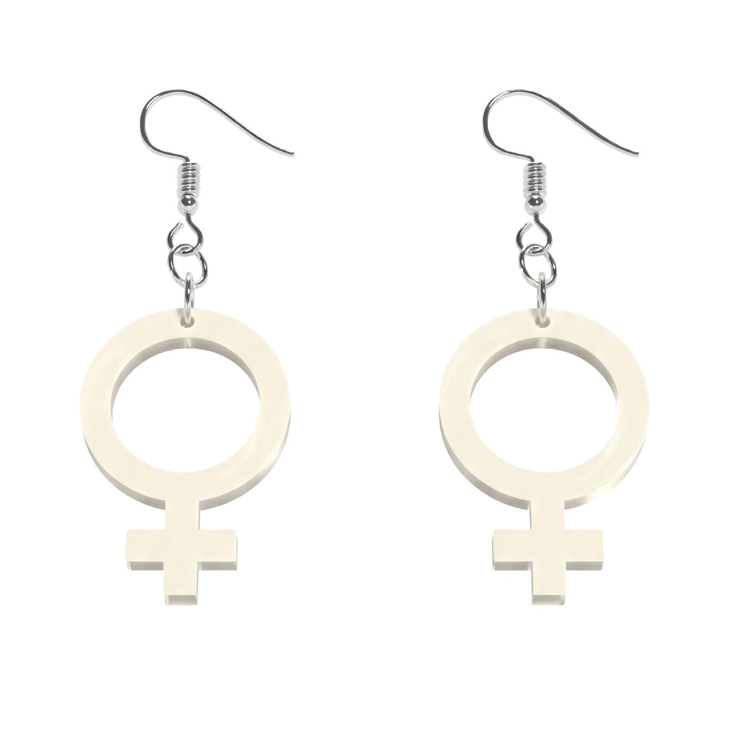 Pendientes Ella mini (símbolo de Venus)