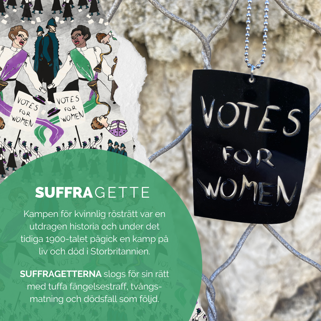 Halsband Suffragette