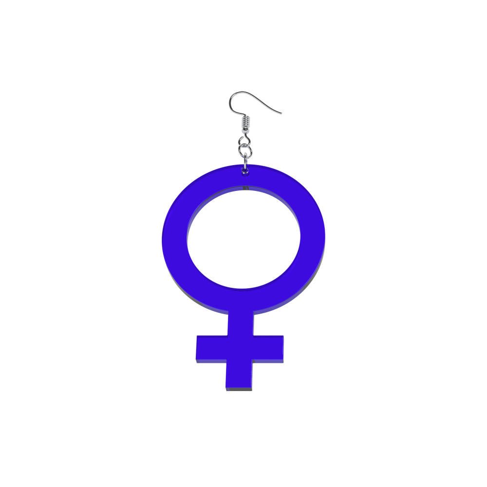 Earrings She (Woman Symbol)