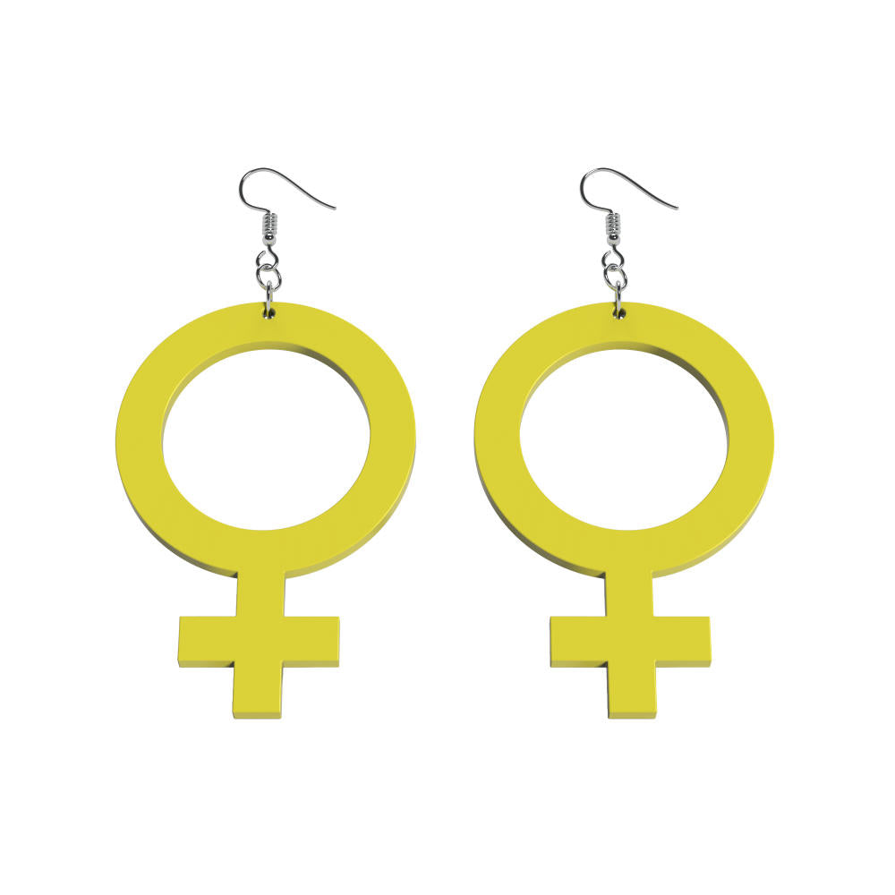 Earrings She (Woman Symbol)