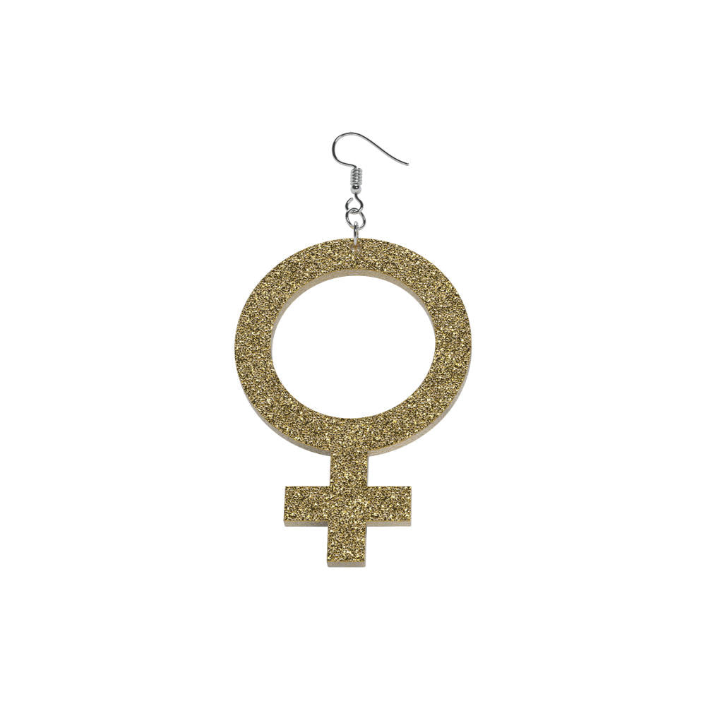 Earrings She (Woman Symbol)