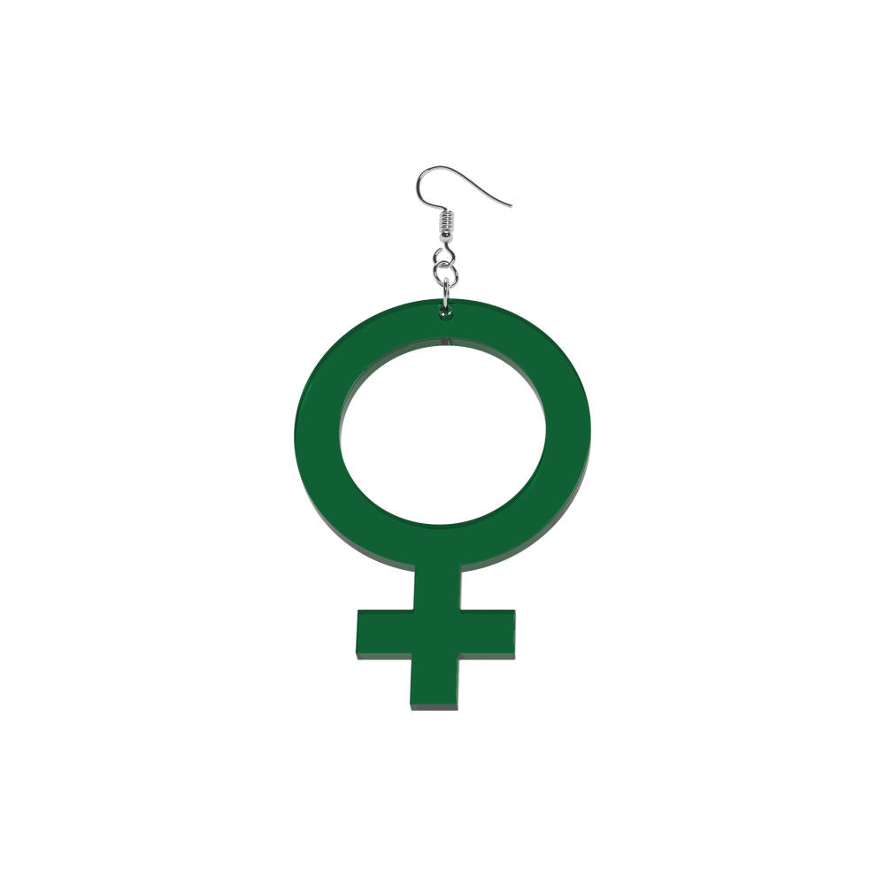 Earrings She (Woman Symbol)