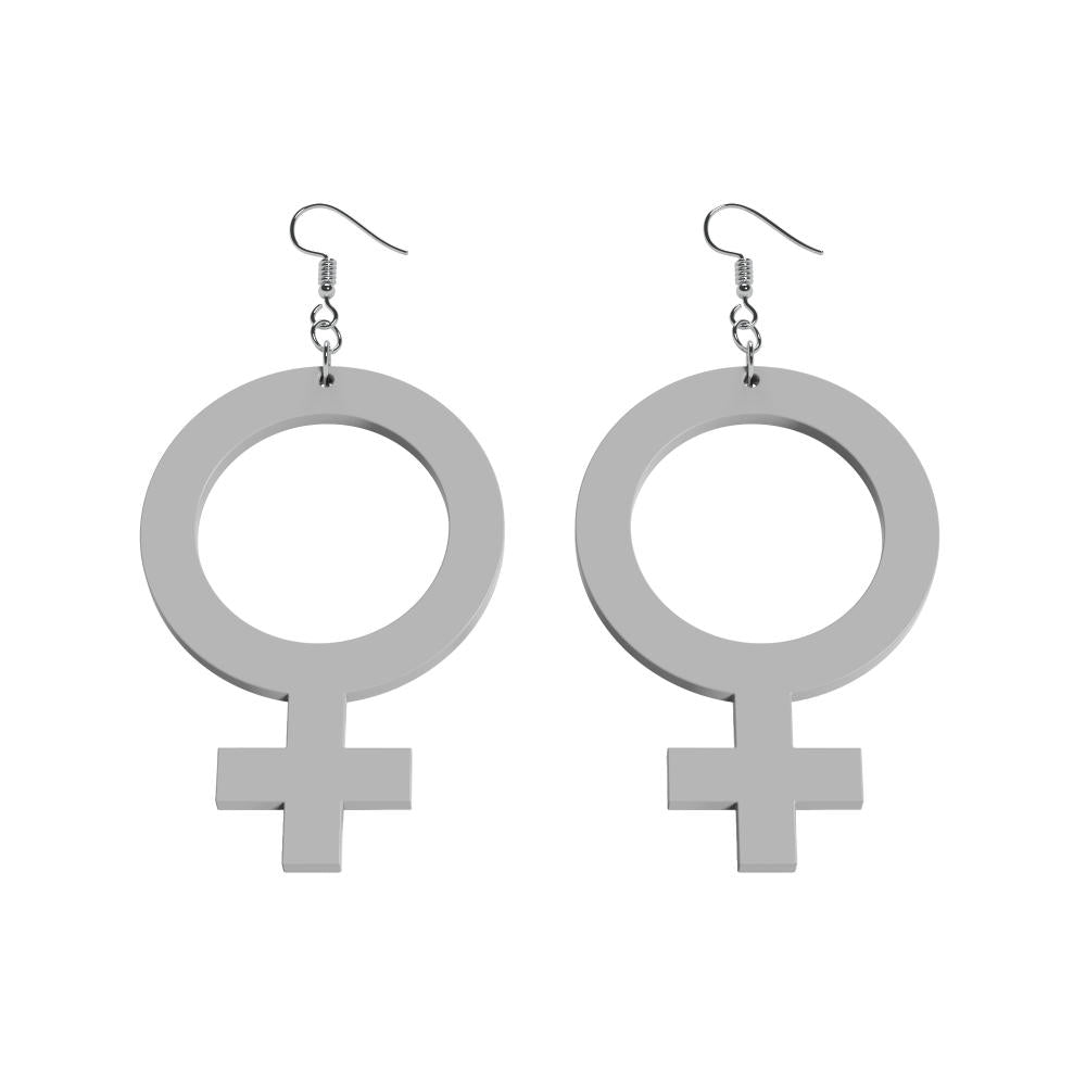 Earrings She (Woman Symbol)