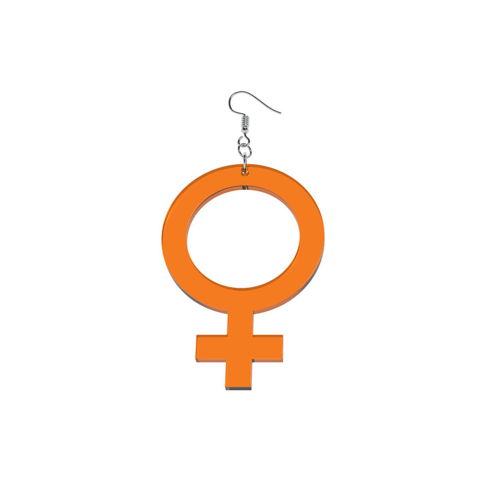 Earrings She (Woman Symbol)