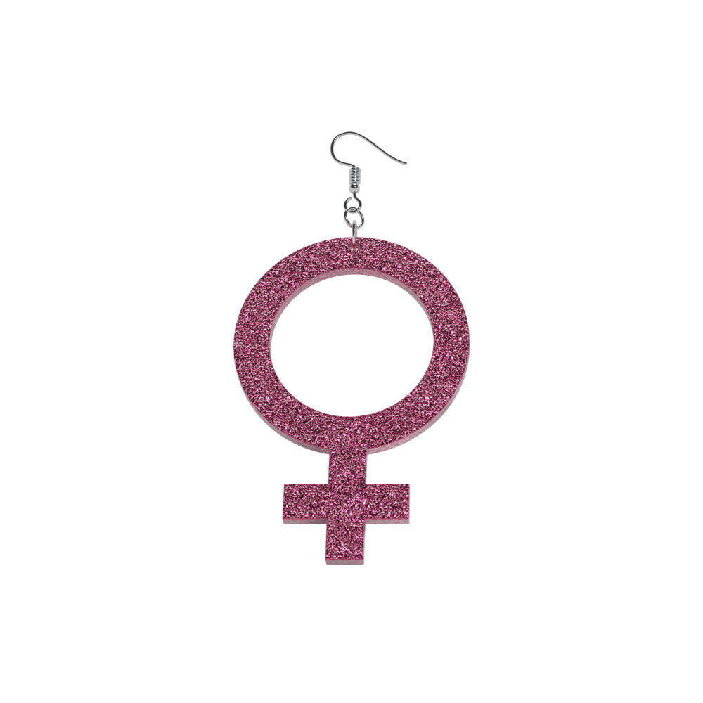 Earrings She (Woman Symbol)