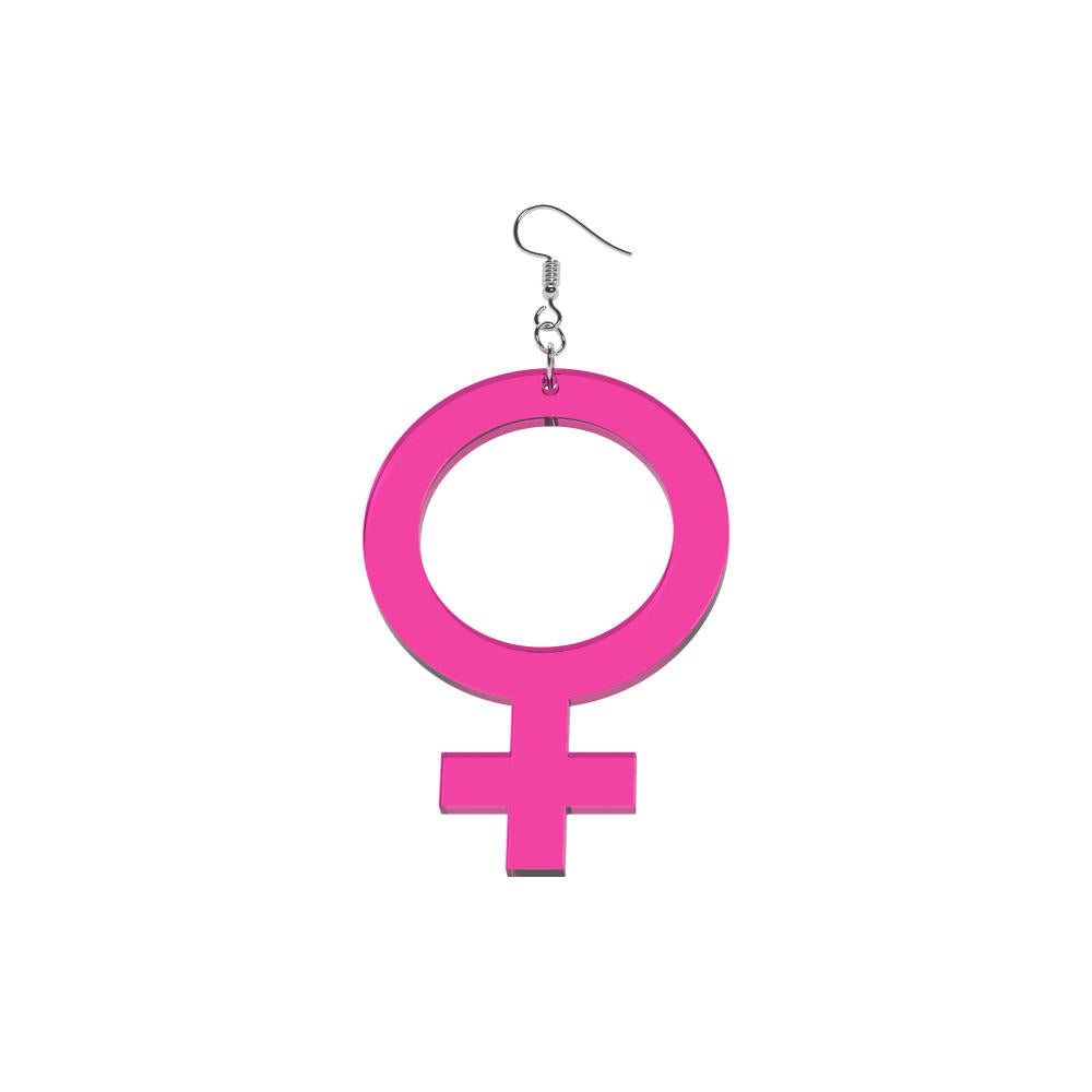 Earrings She (Woman Symbol)