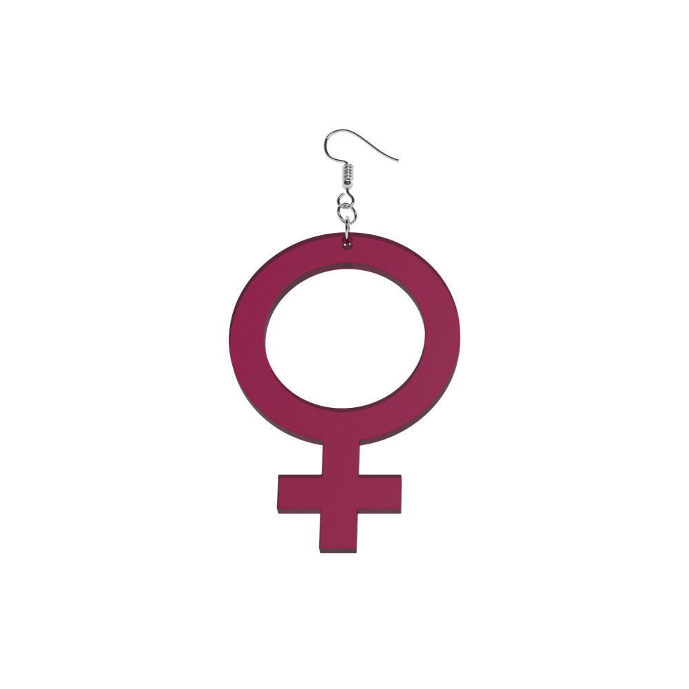 Earrings She (Woman Symbol)