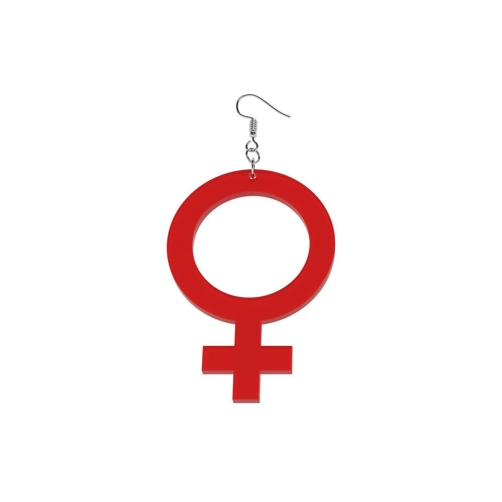 Earrings She (Woman Symbol)
