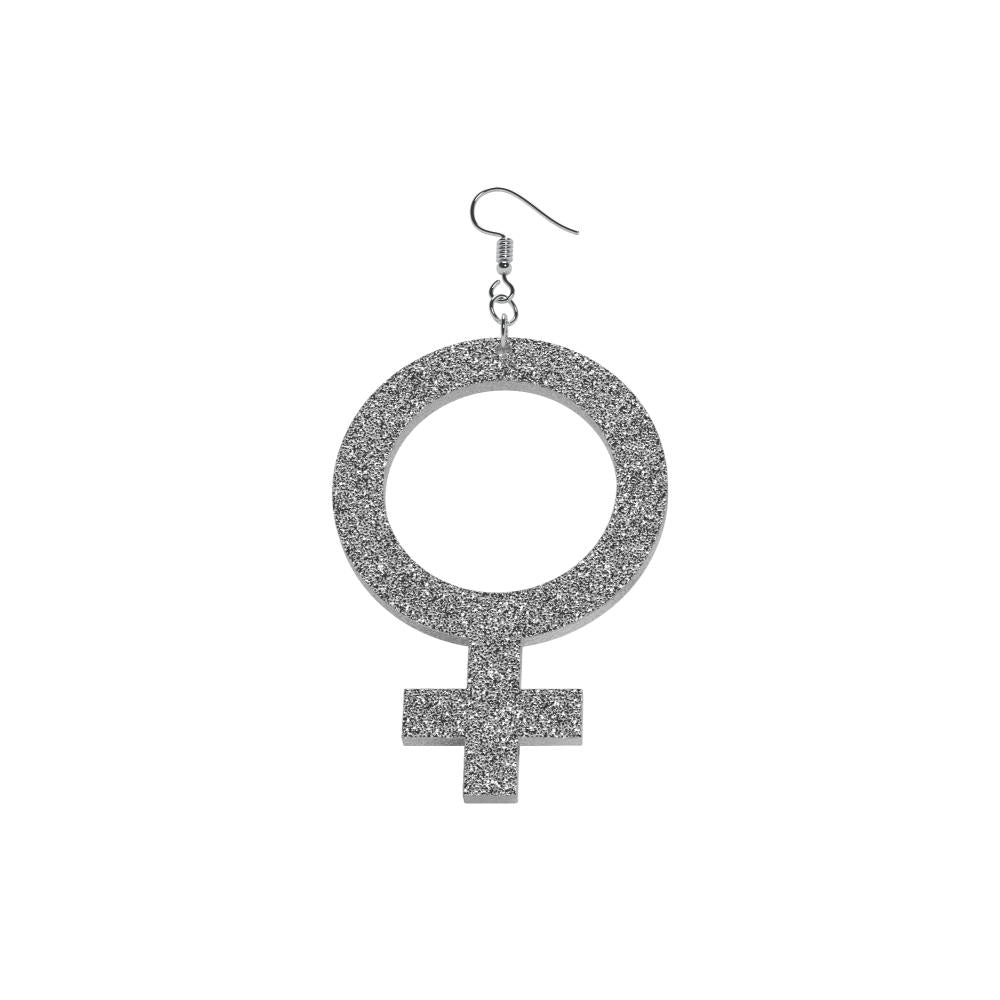 Earrings She (Woman Symbol)