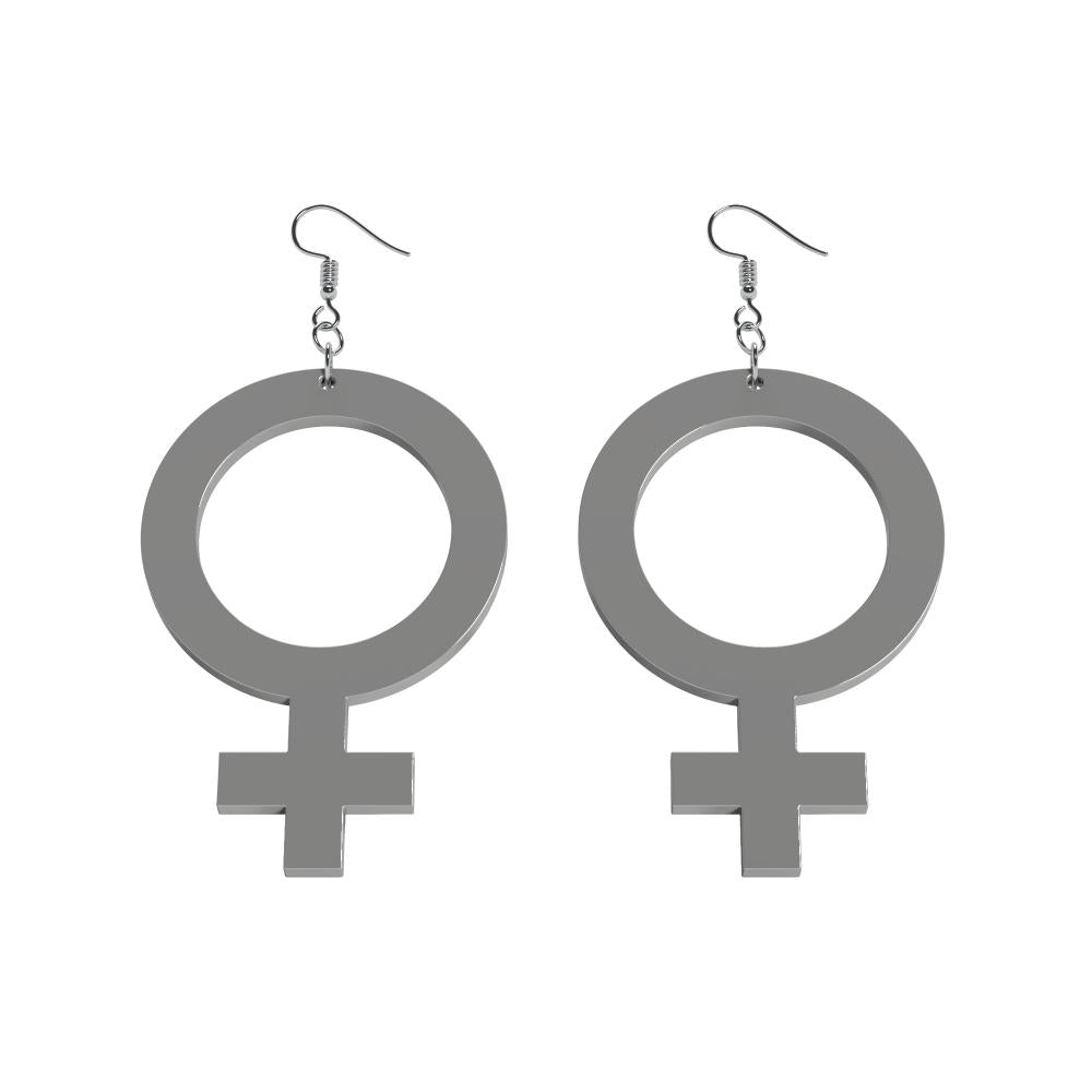 Earrings She (Woman Symbol)