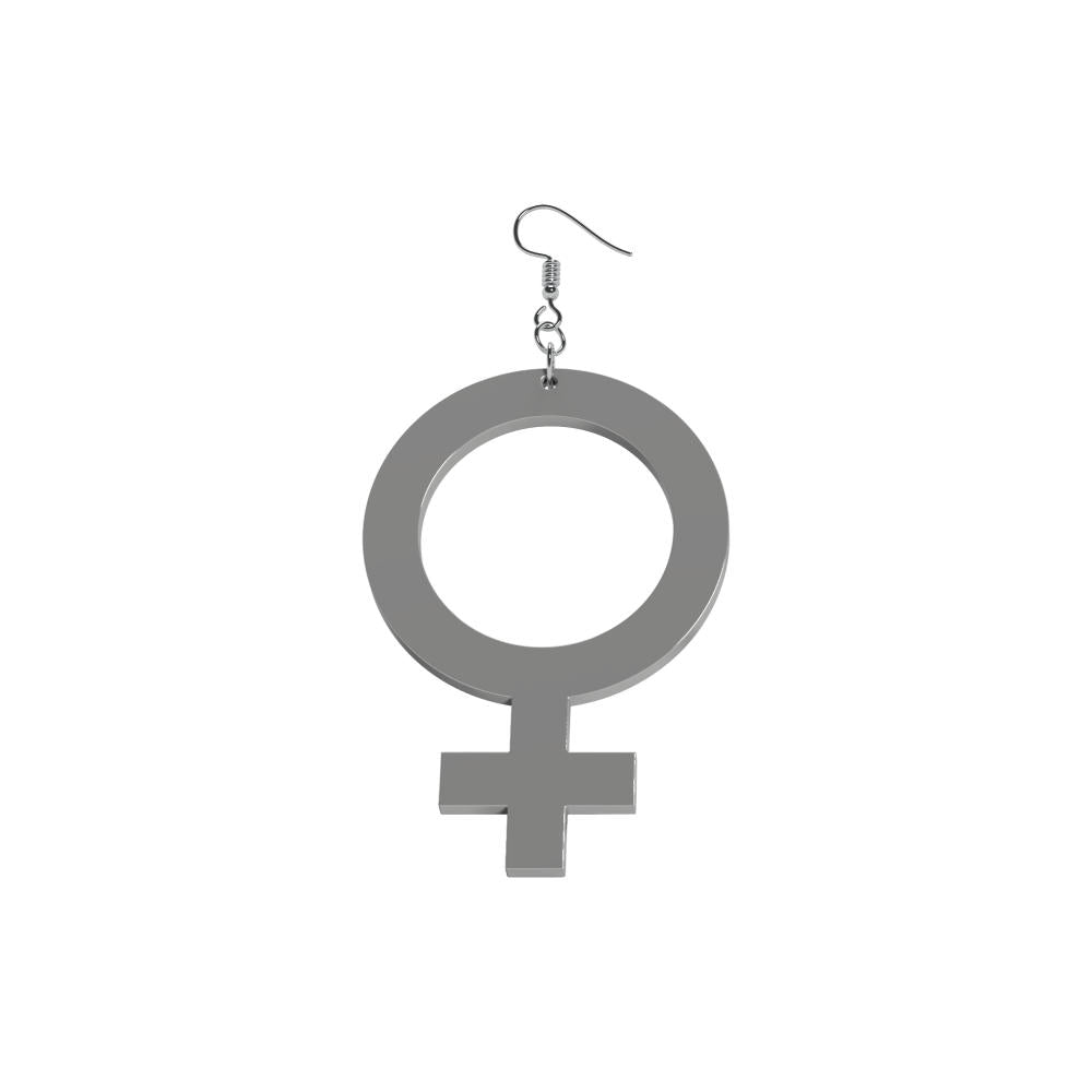 Earrings She (Woman Symbol)