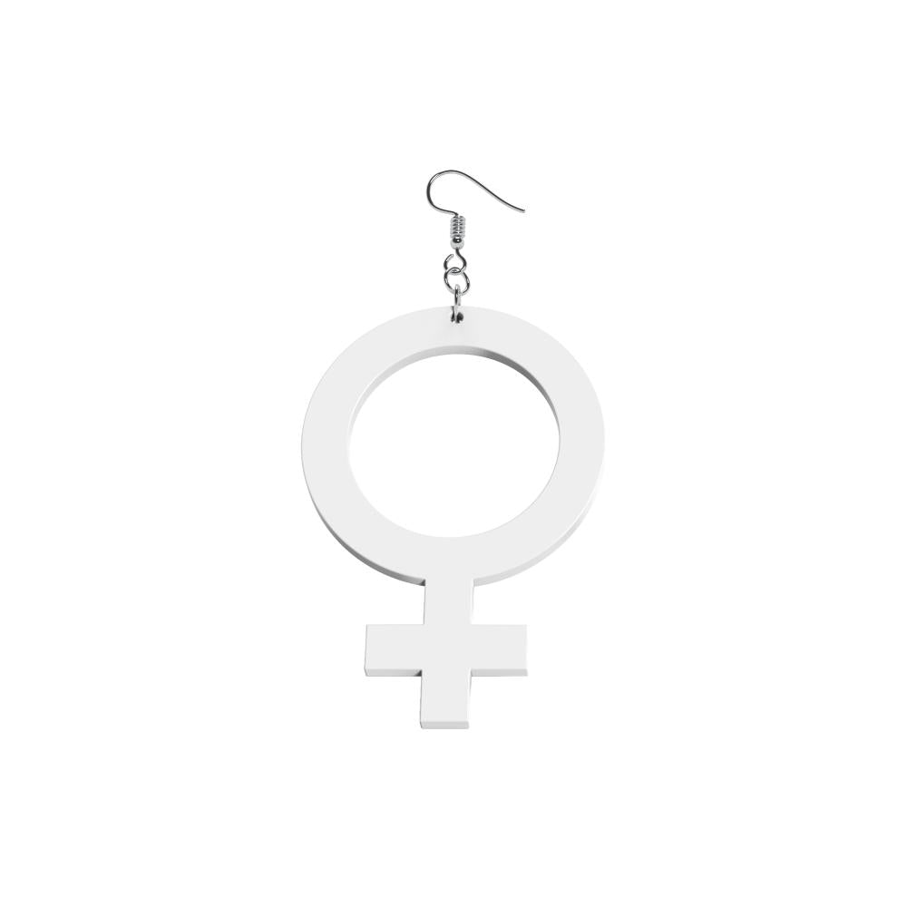 Earrings She (Woman Symbol)