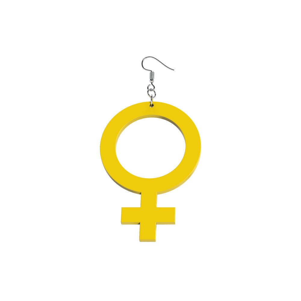 Earrings She (Woman Symbol)
