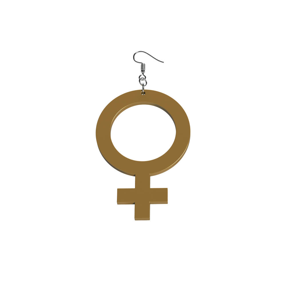 Earrings She (Woman Symbol)