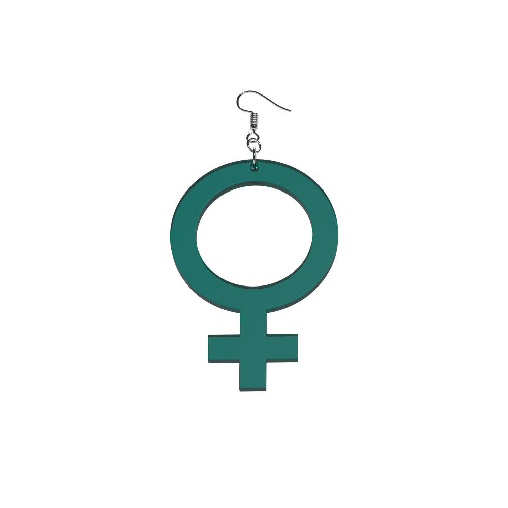 Earrings She (Woman Symbol)