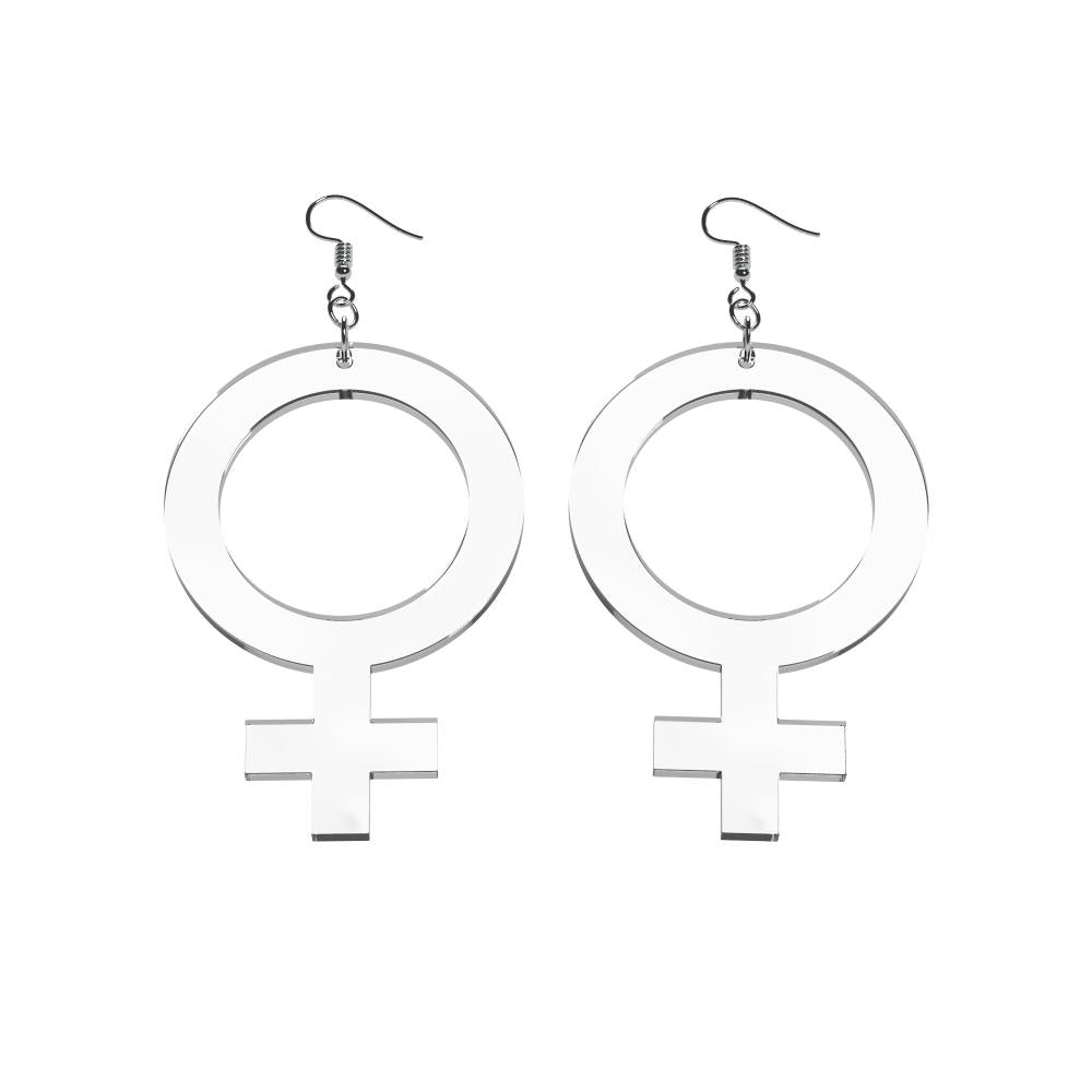 Earrings She (Woman Symbol)