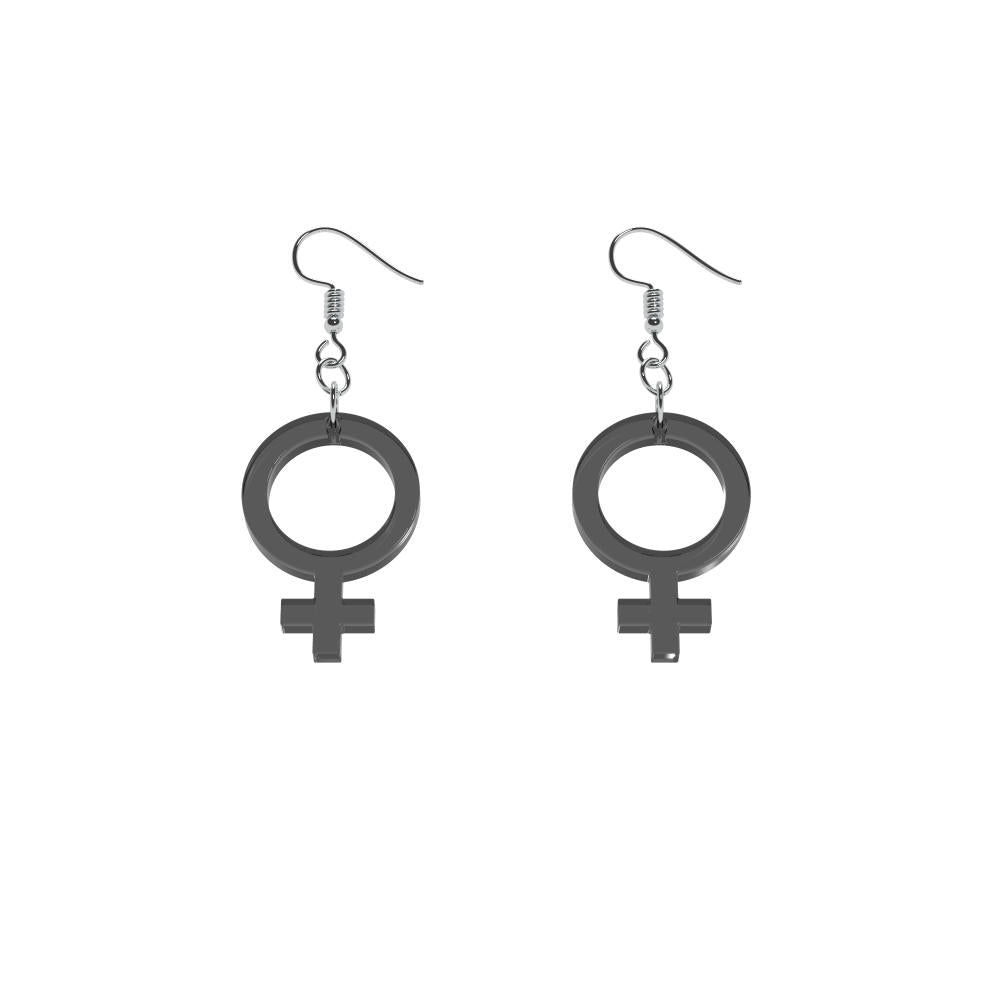 Örhängen Hon mini (kvinnosymbol)