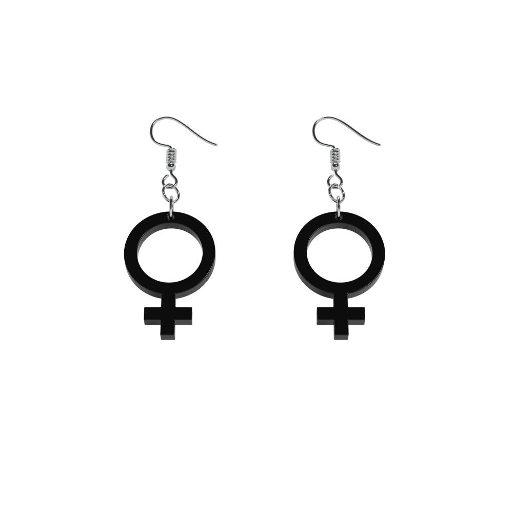 Örhängen Hon mini (kvinnosymbol)