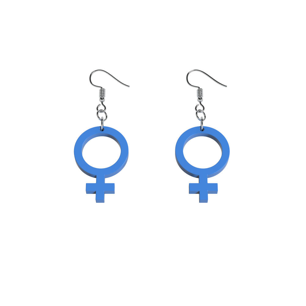 Pendientes Ella mini (símbolo de Venus)