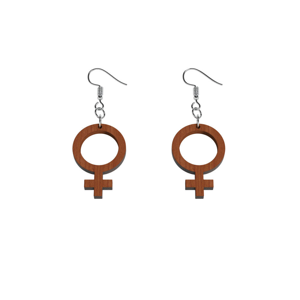 Örhängen Hon mini (kvinnosymbol)