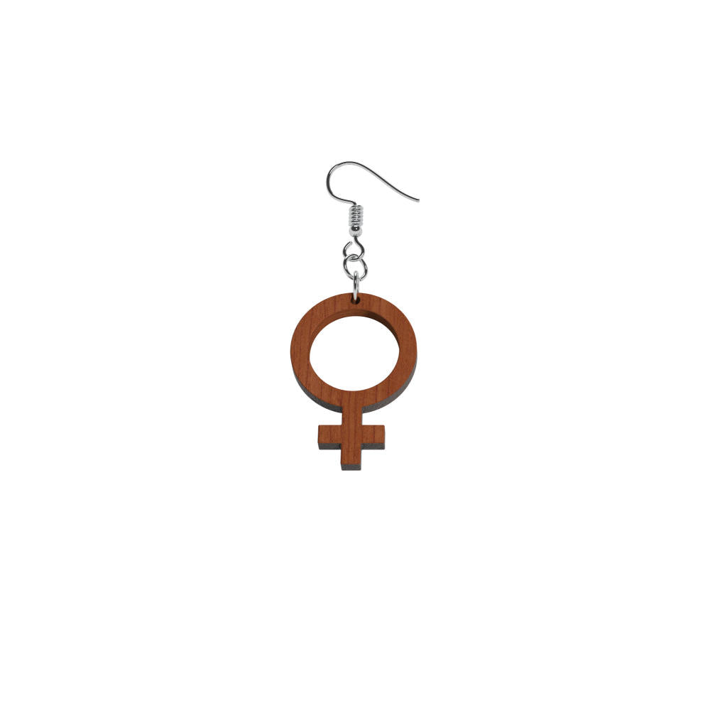 Örhängen Hon mini (kvinnosymbol)
