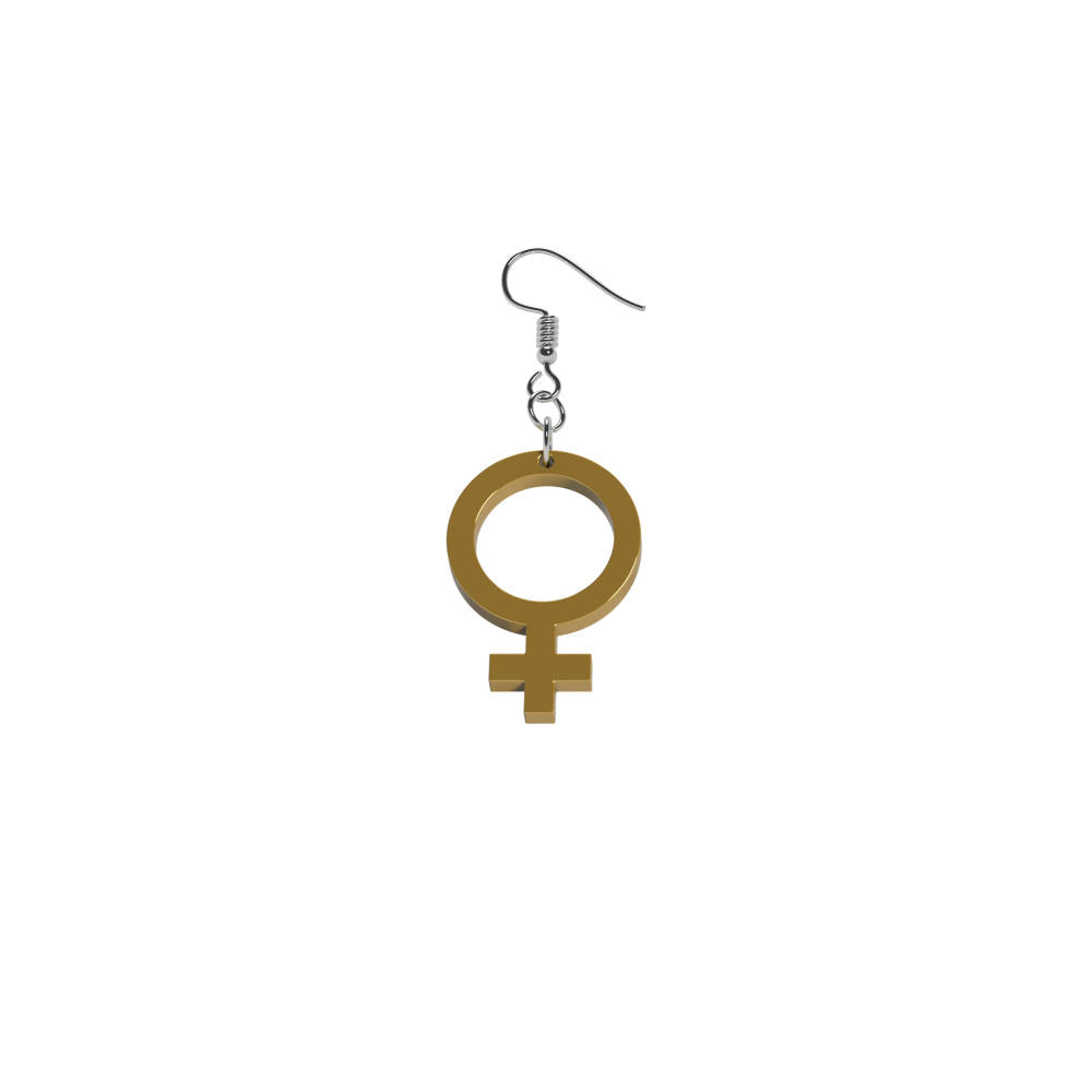 Örhängen Hon mini (kvinnosymbol)