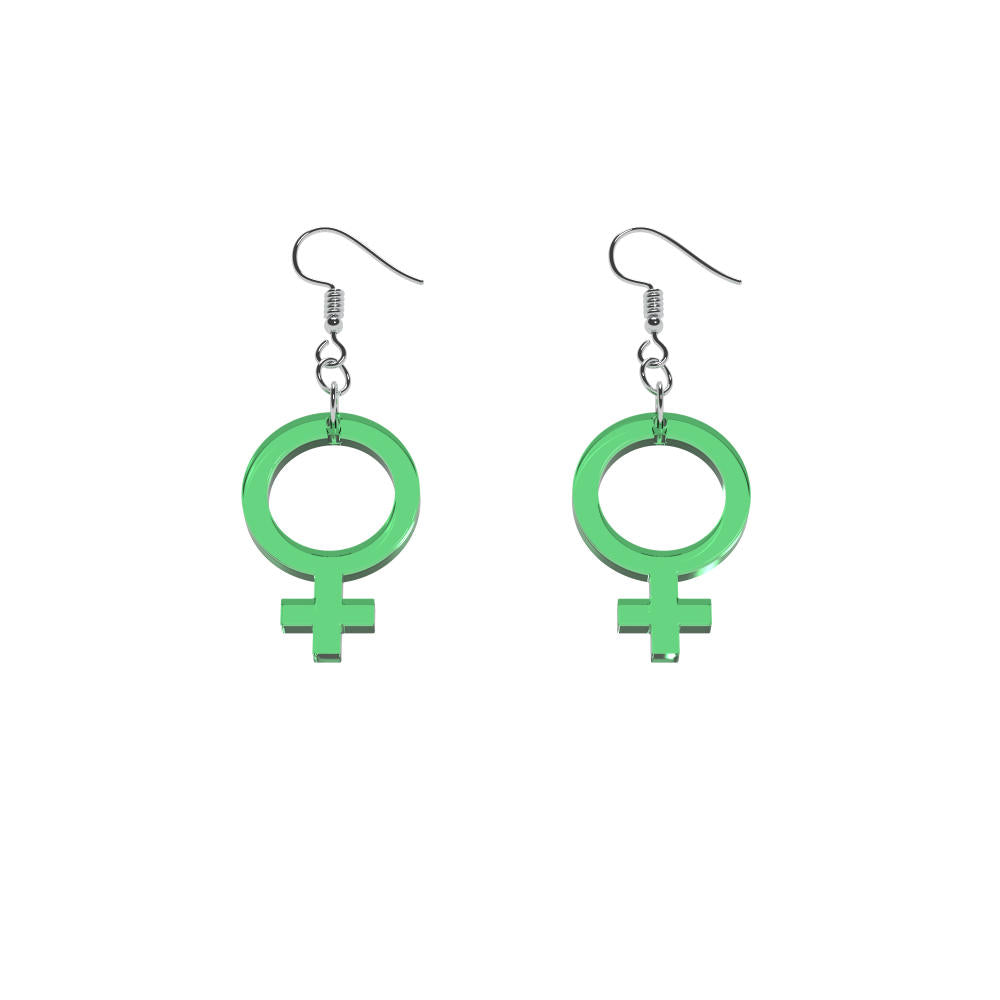 Pendientes Ella mini (símbolo de Venus)