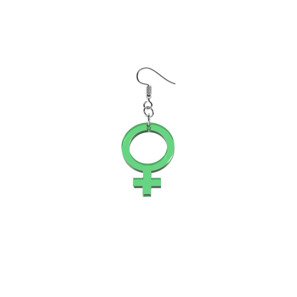 Örhängen Hon mini (kvinnosymbol)