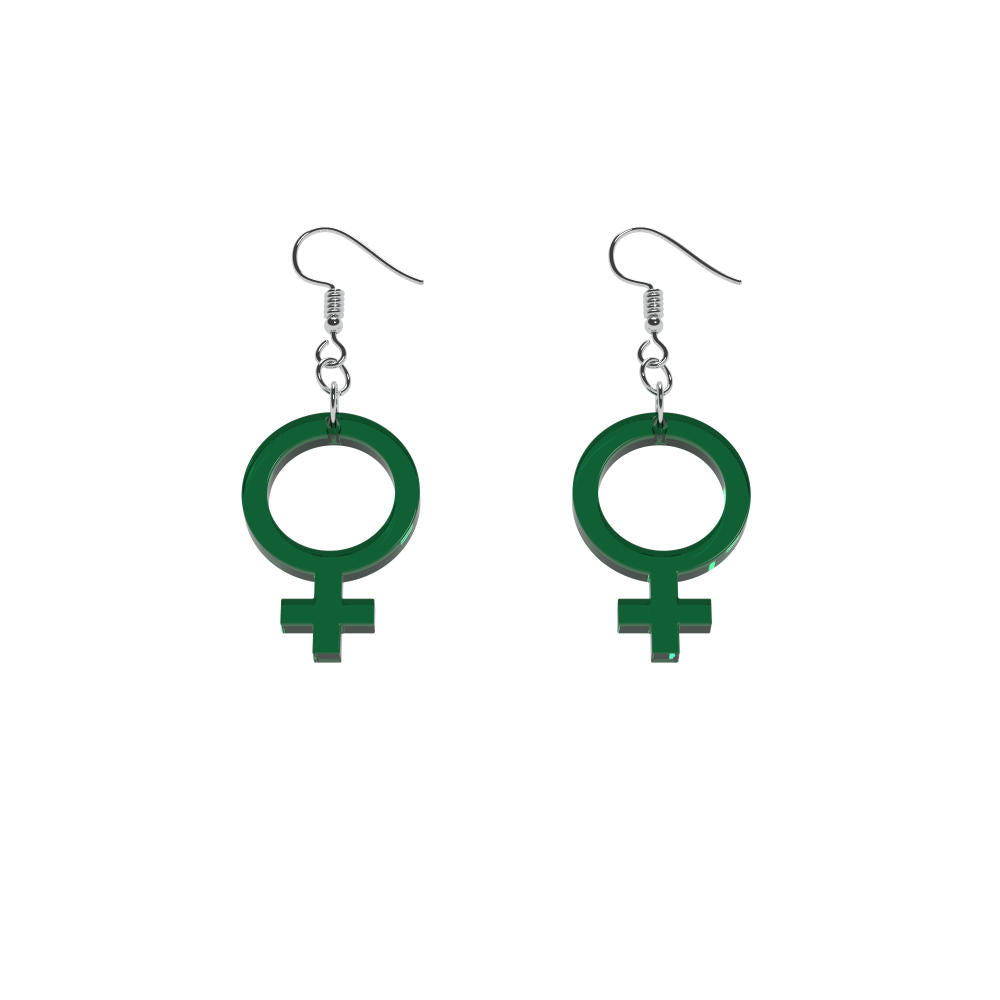 Örhängen Hon mini (kvinnosymbol)