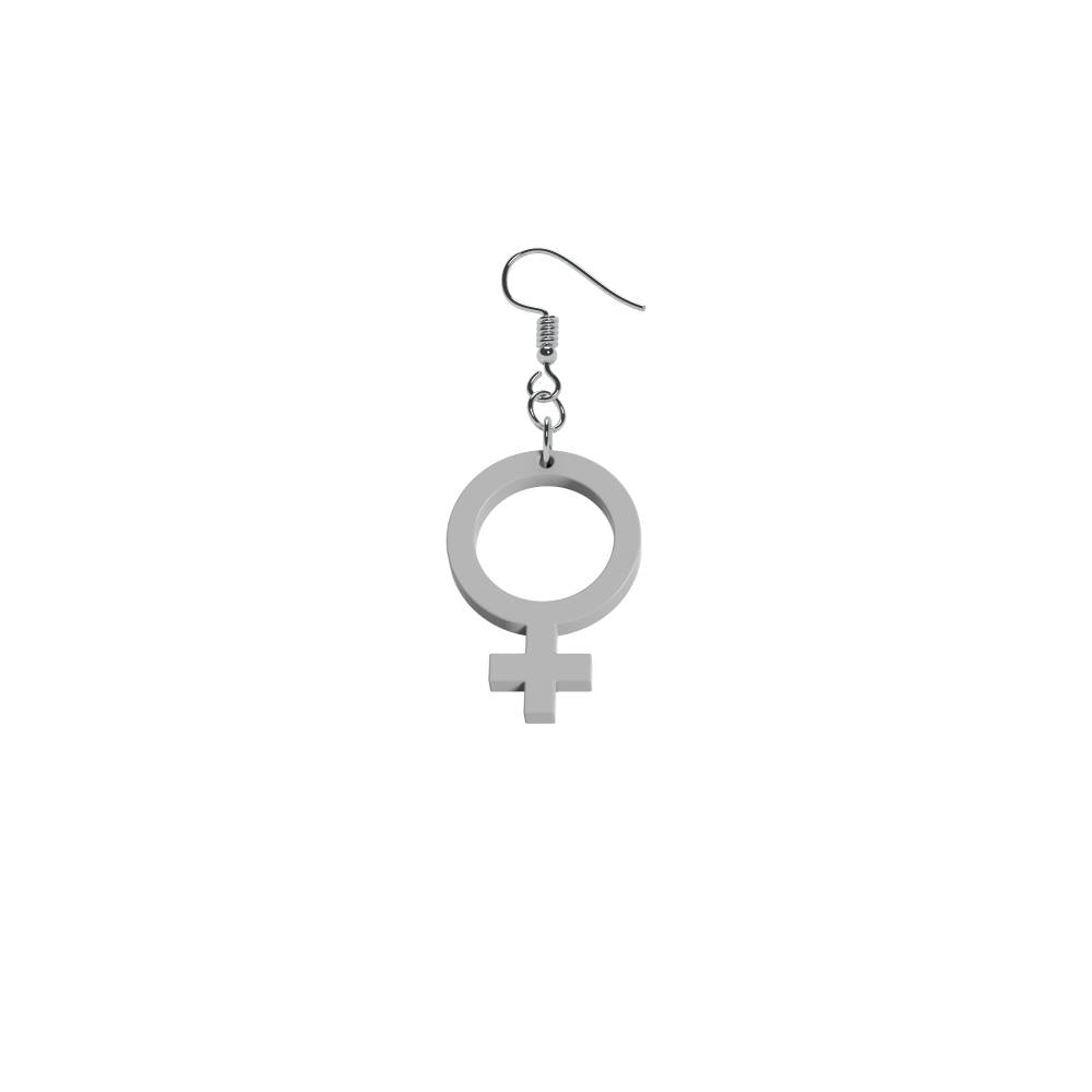Örhängen Hon mini (kvinnosymbol)