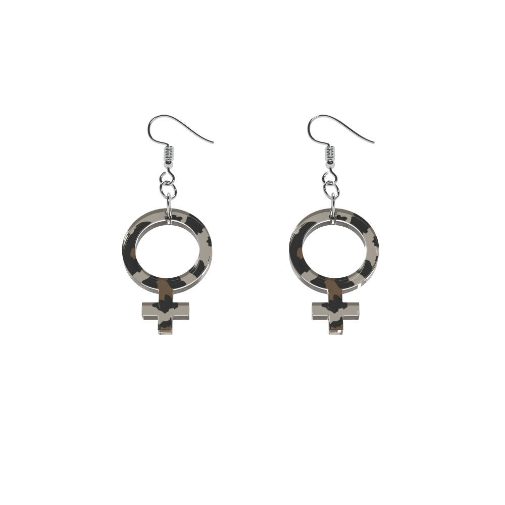 Örhängen Hon mini (kvinnosymbol)