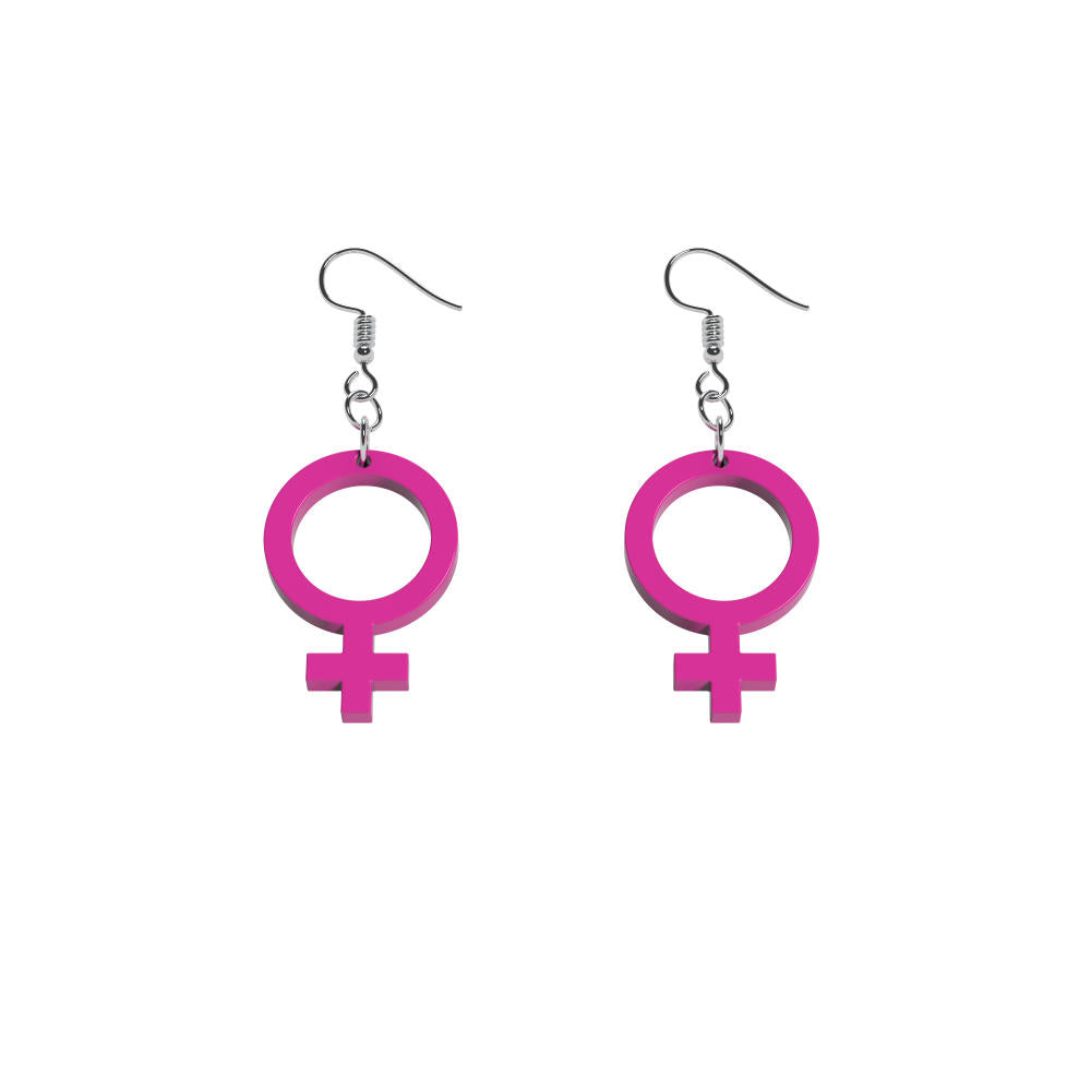 Pendientes Ella mini (símbolo de Venus)