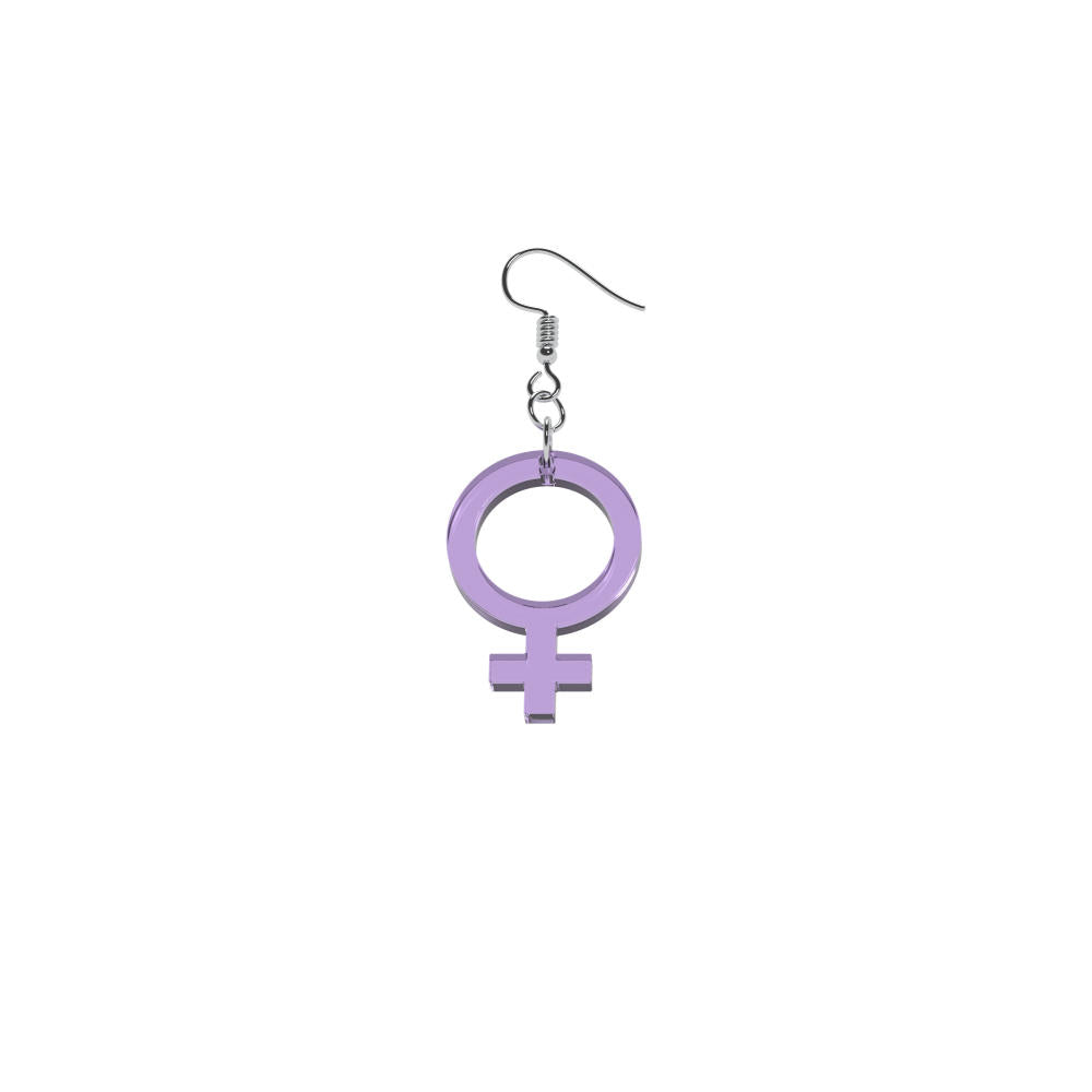 Örhängen Hon mini (kvinnosymbol)