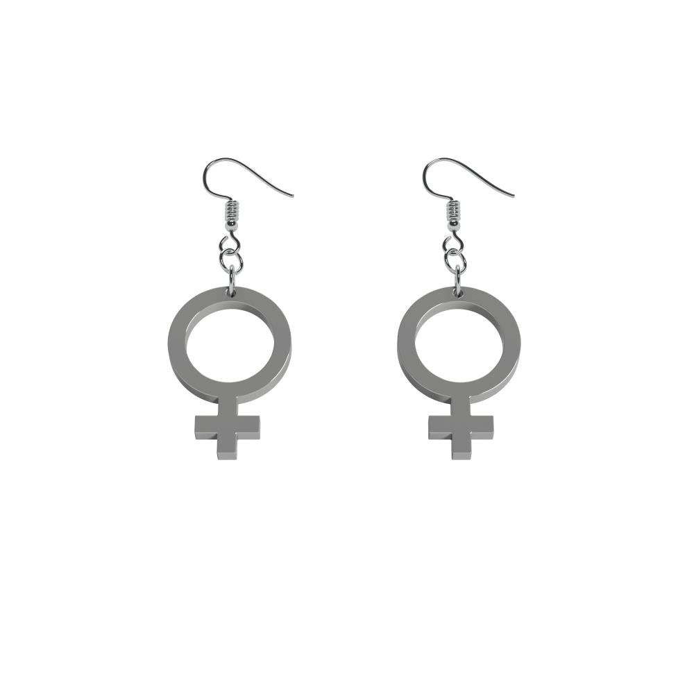 Pendientes Ella mini (símbolo de Venus)