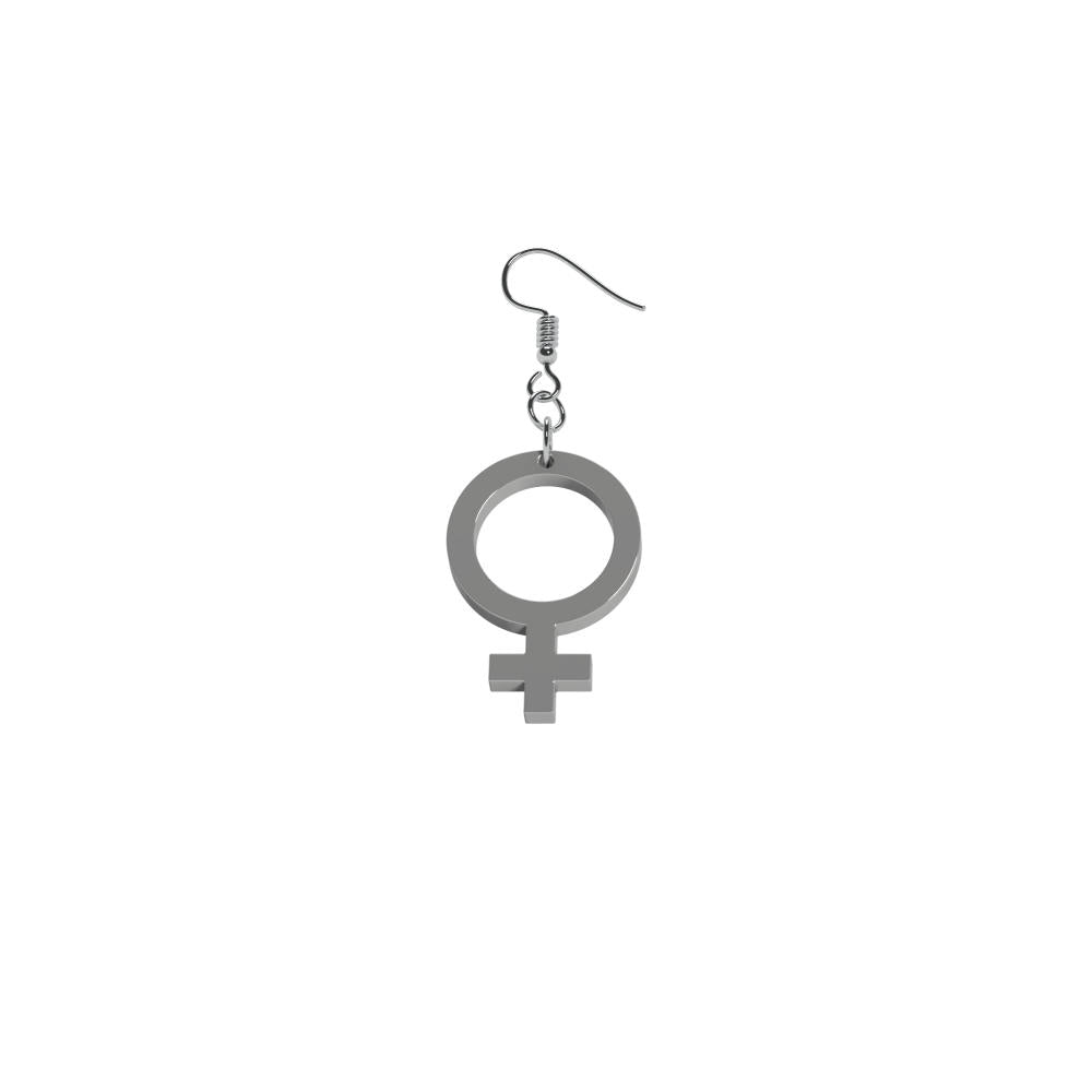Örhängen Hon mini (kvinnosymbol)