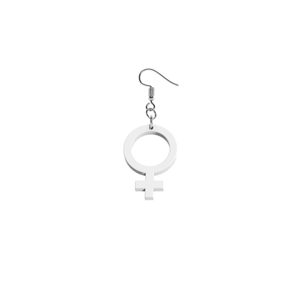 Örhängen Hon mini (kvinnosymbol)
