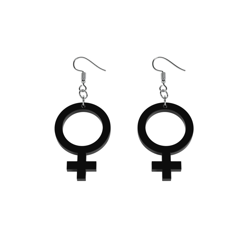 Pendientes Ella Pequeño (símbolo de Venus)