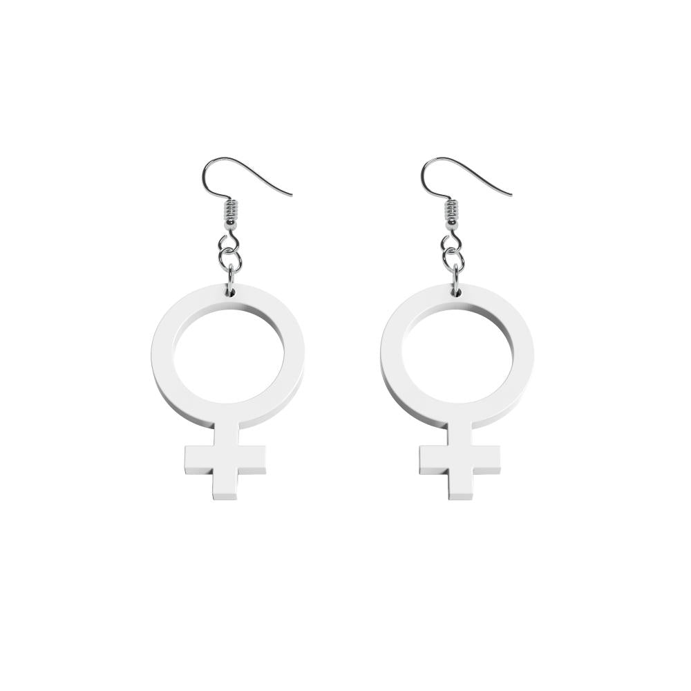 Pendientes Ella Pequeño (símbolo de Venus)