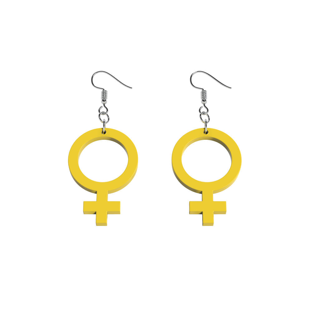Pendientes Ella Pequeño (símbolo de Venus)