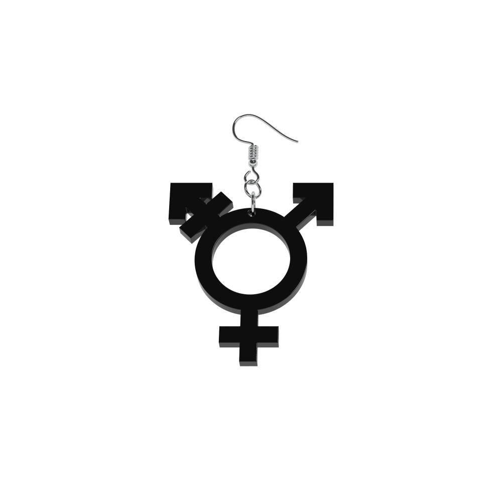 Pendientes Trans small