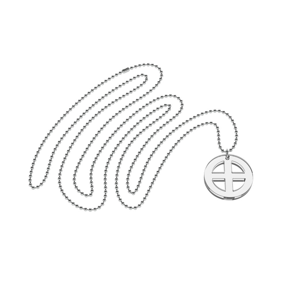 Mini collar tierra (símbolo de la tierra)