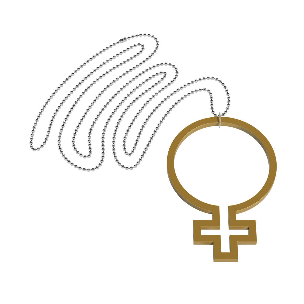 Necklaces She outline (Woman Symbol)