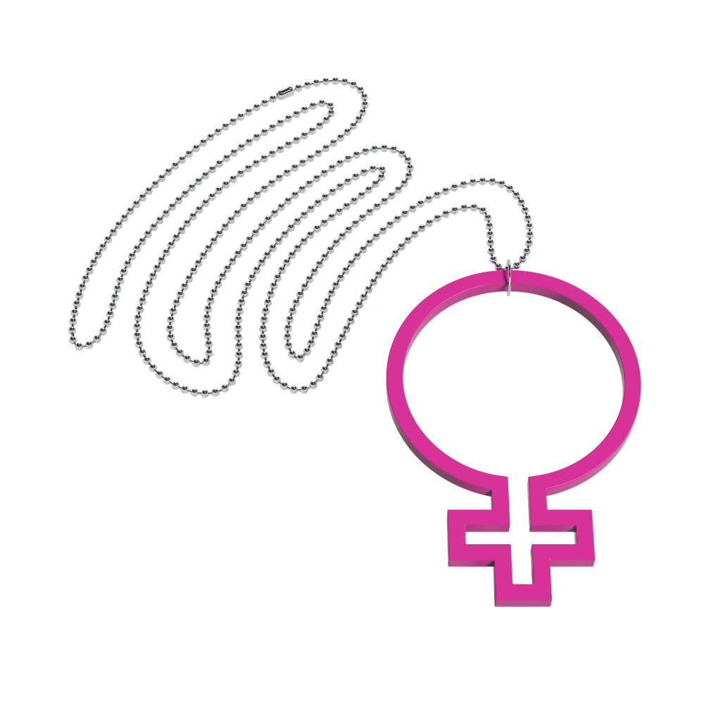 Necklaces She outline (Woman Symbol)