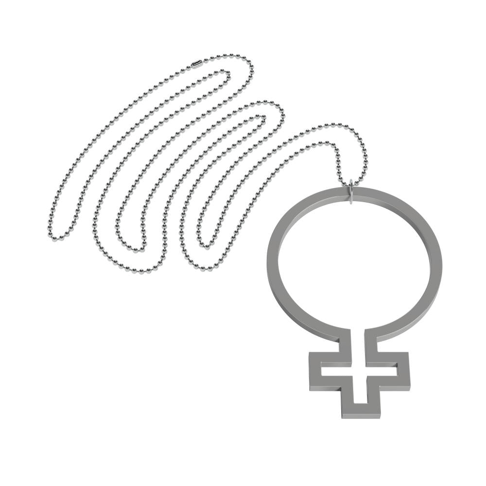 Necklaces She outline (Woman Symbol)