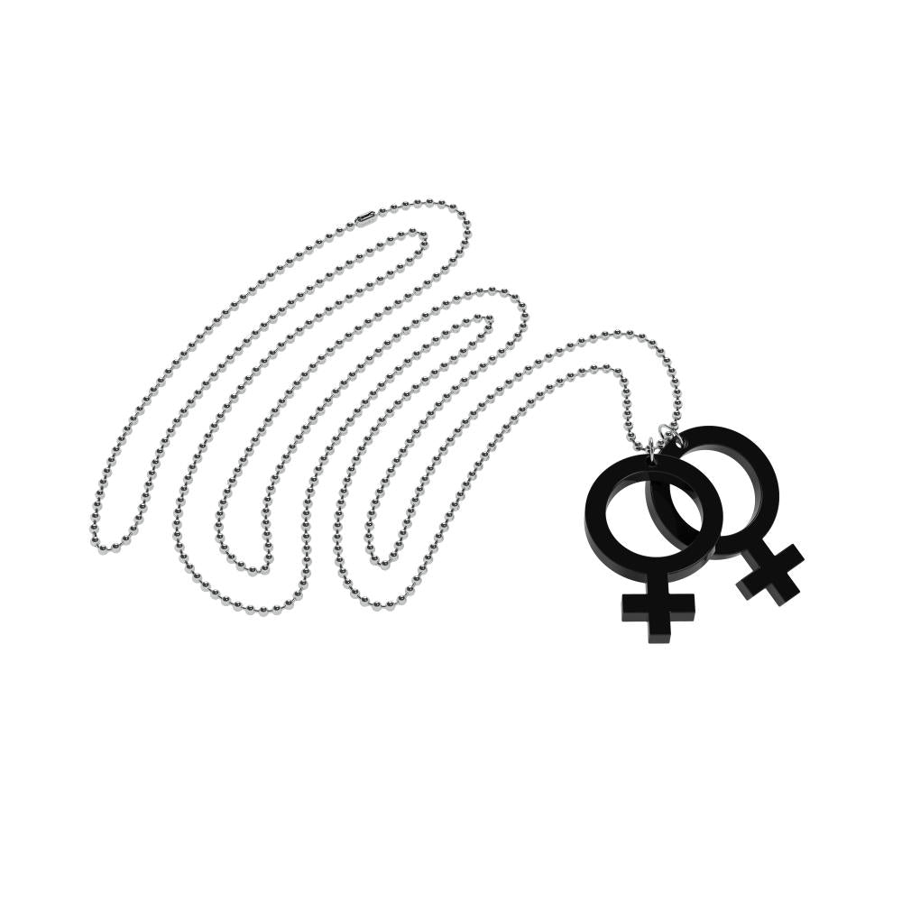 Necklaces She-She mini (Woman Symbol)