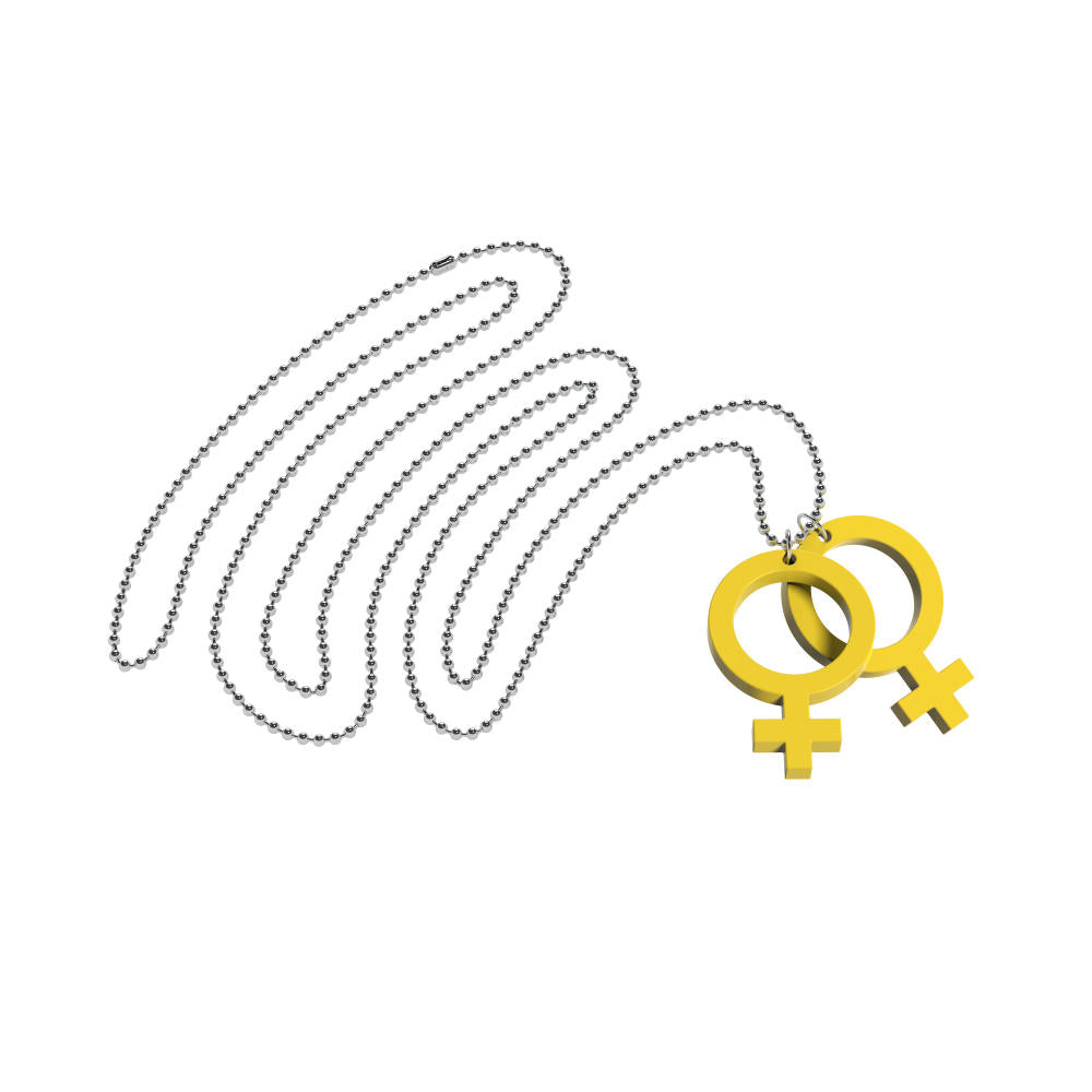 Necklaces She-She mini (Woman Symbol)