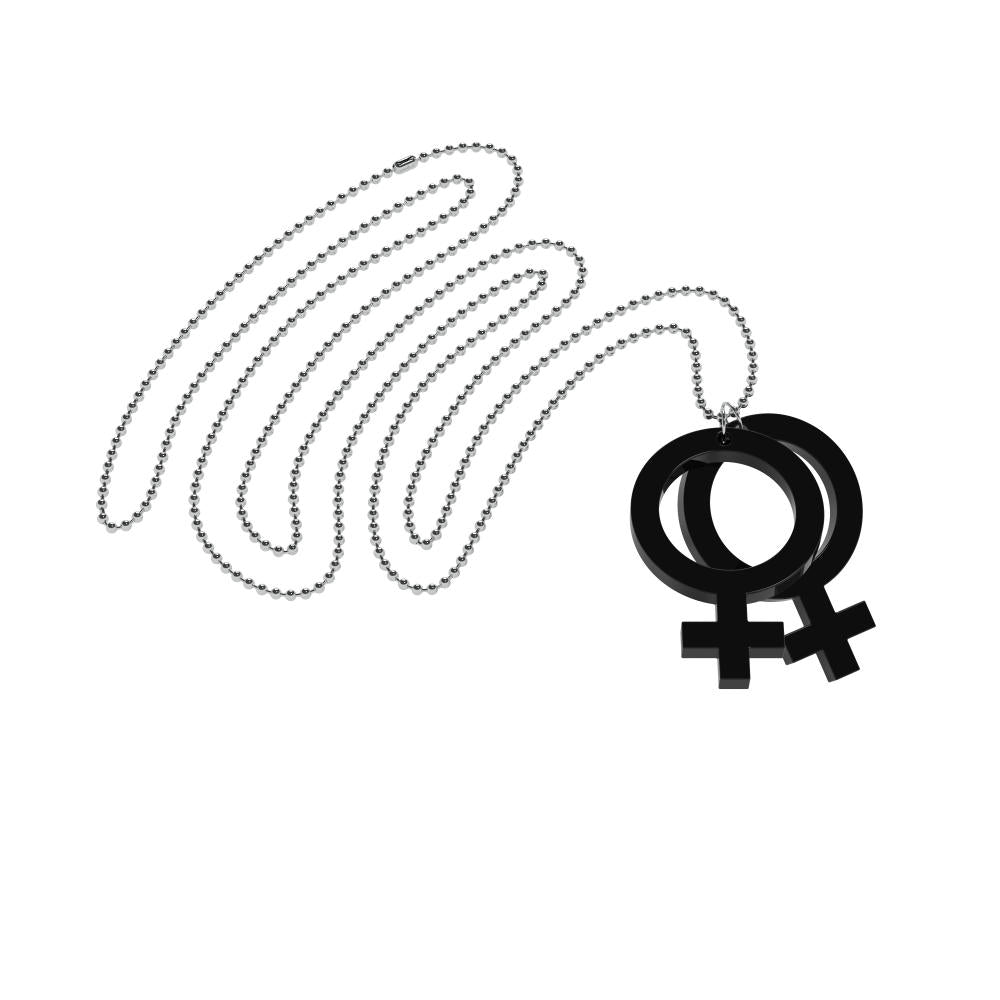 Halsband Hon-Hon Small (kvinnosymboler)