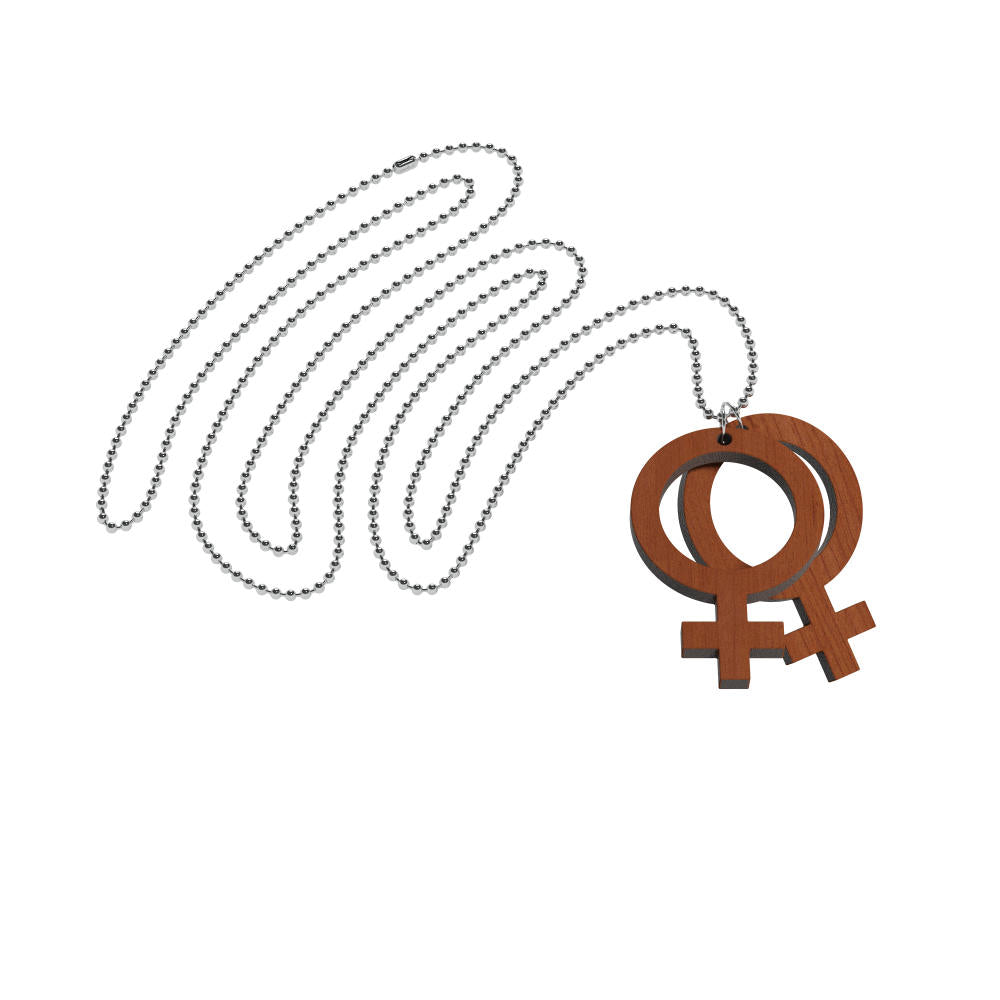 Halsband Hon-Hon Small (kvinnosymboler)