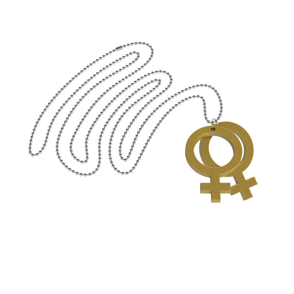 Halsband Hon-Hon Small (kvinnosymboler)