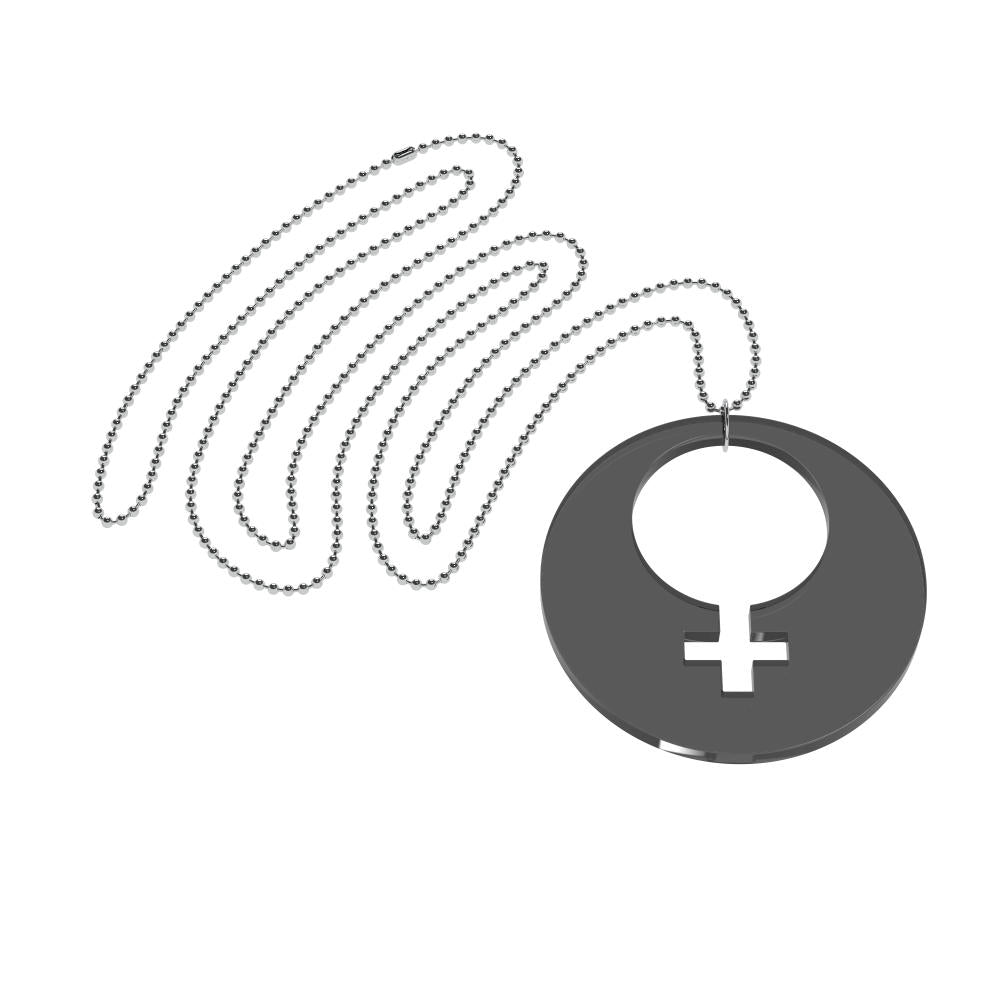 Halsband Omvärld Large (kvinnosymbol)